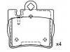 Pastillas de freno Brake Pad Set:003 420 06 20