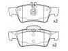 Bremsbelagsatz, Scheibenbremse Brake Pad Set:003 420 51 20