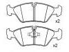 Bremsbelagsatz, Scheibenbremse Brake Pad Set:34 11 1 157 510