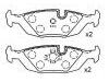 Bremsbelagsatz, Scheibenbremse Brake Pad Set:34 21 1 156 746