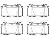 Plaquettes de frein Brake Pad Set:003 420 58 20