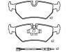 Bremsbelagsatz, Scheibenbremse Brake Pad Set:JLM 20257