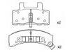 Plaquettes de frein Brake Pad Set:1232 1430