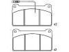 Plaquettes de frein Brake Pad Set:001 420 90 20