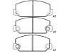 Brake Pad Set:04491-20062