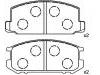 Bremsbelagsatz, Scheibenbremse Brake Pad Set:04491-12130