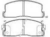 Brake Pad Set:45022-SA5-670