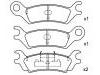 Pastillas de freno Brake Pad Set:GG16-49-280 A