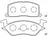 тормозная кладка Brake Pad Set:04465-10020