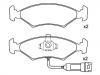 Bremsbelagsatz, Scheibenbremse Brake Pad Set:547 698 151