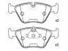 刹车片 Brake Pad Set:34 11 6 761 278