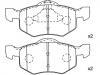 Plaquettes de frein Brake Pad Set:4 096 346