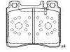 Bremsbelagsatz, Scheibenbremse Brake Pad Set:002 420 12 20