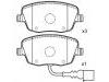 тормозная кладка Brake Pad Set:6Q0 698 151 C