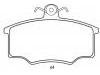 Bremsbelagsatz, Scheibenbremse Brake Pad Set:323 215 901 E