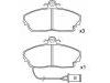 Plaquettes de frein Brake Pad Set:45022-SG9-000