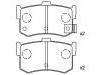 тормозная кладка Brake Pad Set:43022-SG9-000