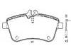 тормозная кладка Brake Pad Set:169 420 01 20