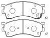 Bremsbelagsatz, Scheibenbremse Brake Pad Set:GEYT-33-28ZA