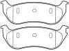 Bremsbelagsatz, Scheibenbremse Brake Pad Set:5093511AB