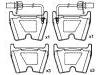 Pastillas de freno Brake Pad Set:3D0 698 151 A