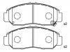 Bremsbelagsatz, Scheibenbremse Brake Pad Set:45022-S7A-N00