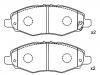 тормозная кладка Brake Pad Set:04465-0K100