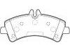 Bremsbelagsatz, Scheibenbremse Brake Pad Set:004 420 81 20