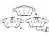 тормозная кладка Brake Pad Set:5N0 698 151