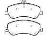 Bremsbelagsatz, Scheibenbremse Brake Pad Set:005 420 48 20