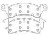 刹车片 Brake Pad Set:18005441