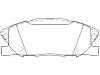 Brake Pad Set:68245089AA