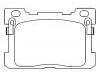 тормозная кладка Brake Pad Set:58302-D2A02